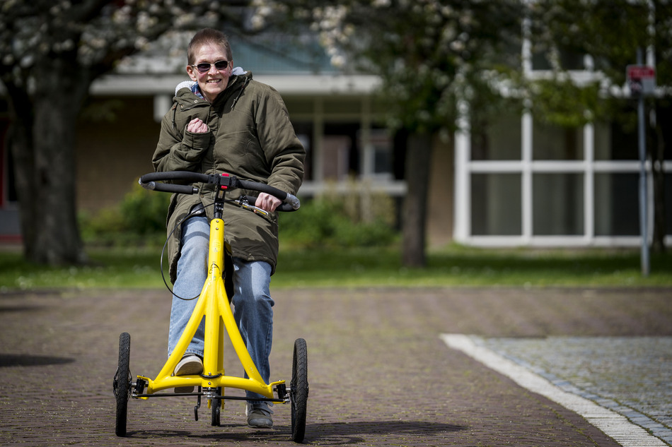 Renée van Wirdums wereld is weer een stuk groter dankzij loopfiets